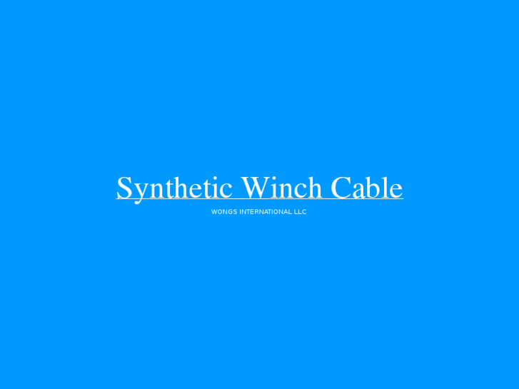 www.syntheticwinchcable.com