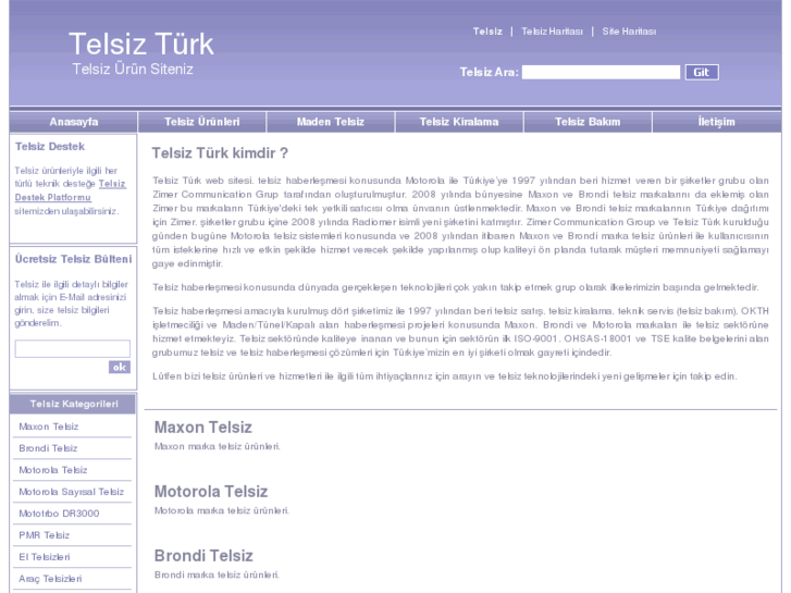 www.telsizturk.com