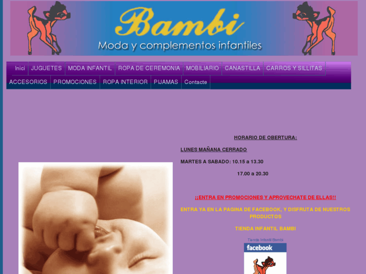 www.tiendainfantilbambi.com