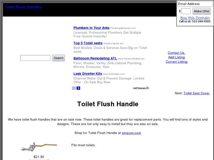 www.toiletflushhandle.com