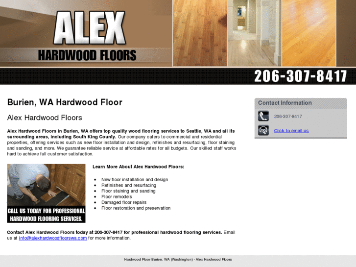 www.alexhardwoodfloorswa.com