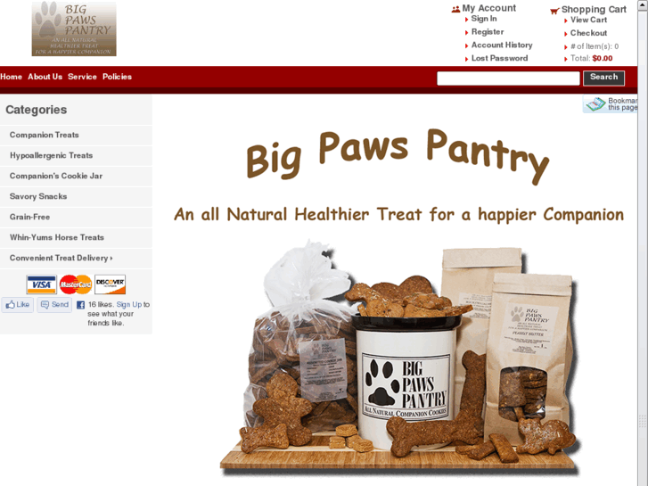 www.bigpawspantry.com