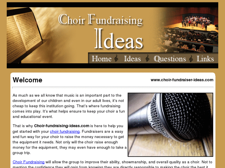 www.choir-fundraising-ideas.com