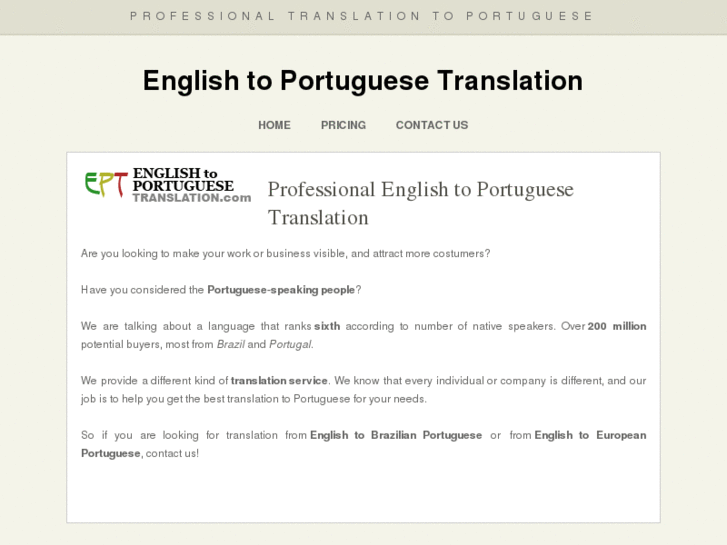 www.englishtoportuguesetranslation.com