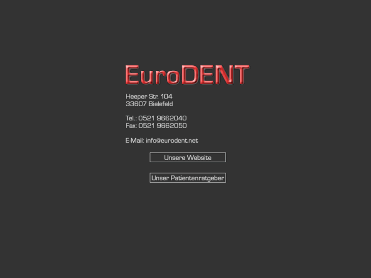 www.eurodent.net