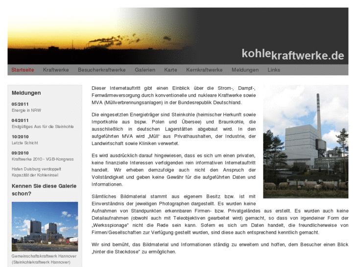 www.kohlekraftwerke.de