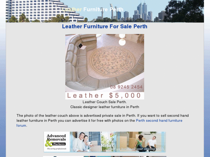 www.leatherfurnitureperth.com