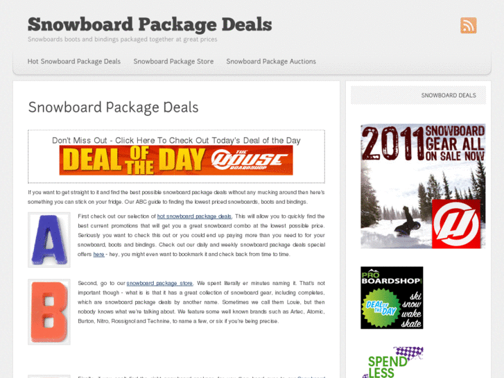 www.snowboardpackagedeals.org