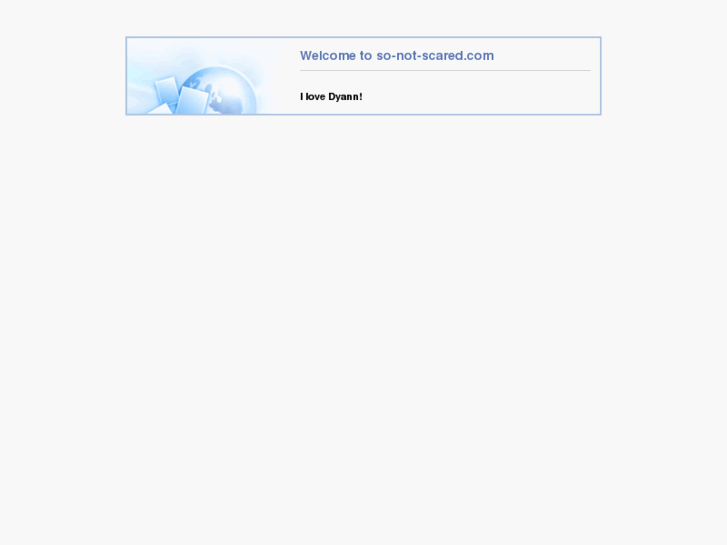 www.so-not-scared.com