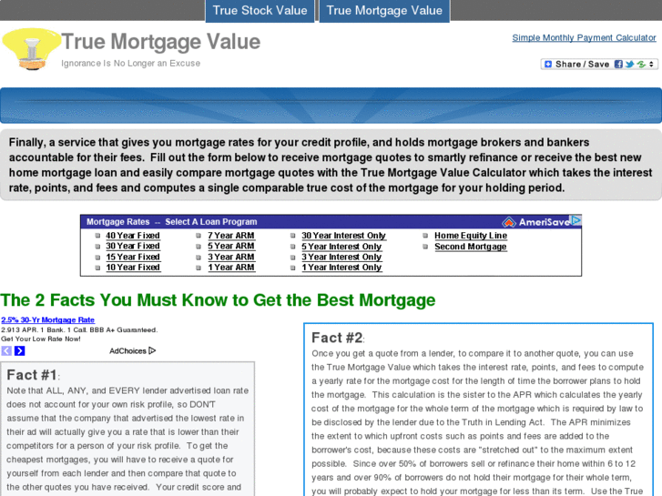 www.truemortgagevalue.com