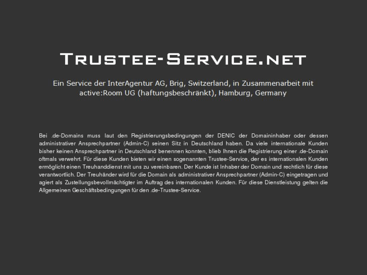 www.trustee-service.net