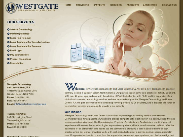 www.westgatedermatology.com