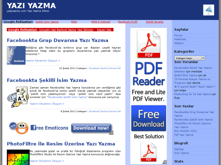 www.yaziyazma.com