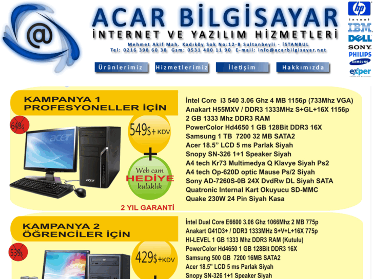 www.acarbilgisayar.net