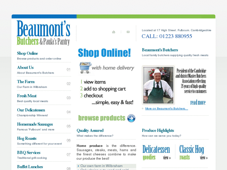 www.beaumontsbutchers.com