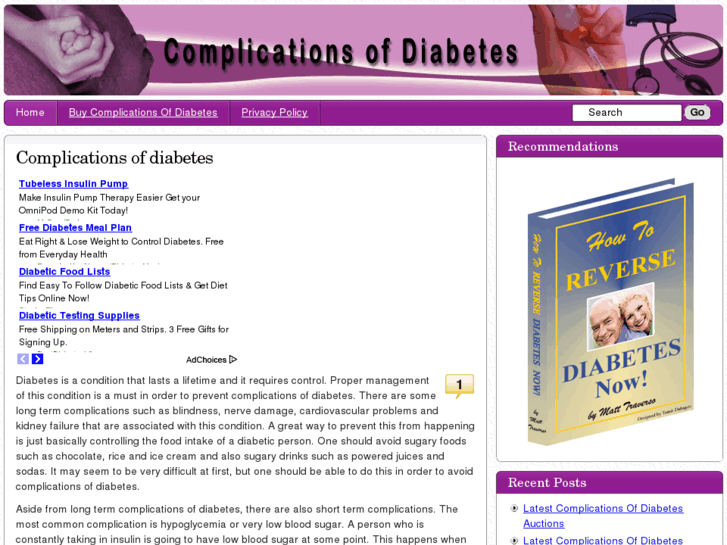 www.complicationsofdiabetes.net