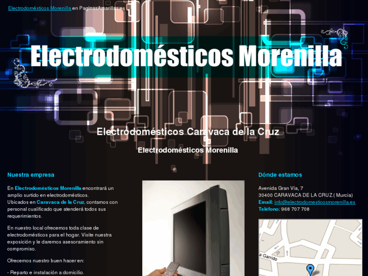 www.electrodomesticosmorenilla.es