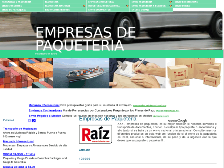 www.empresaspaqueteria.com