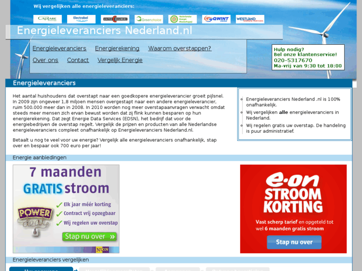 www.energieleveranciersnederland.nl