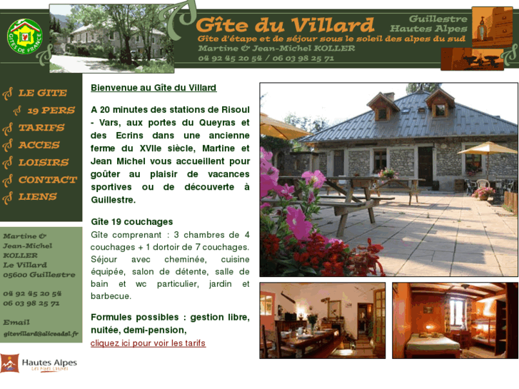 www.giteduvillard.com