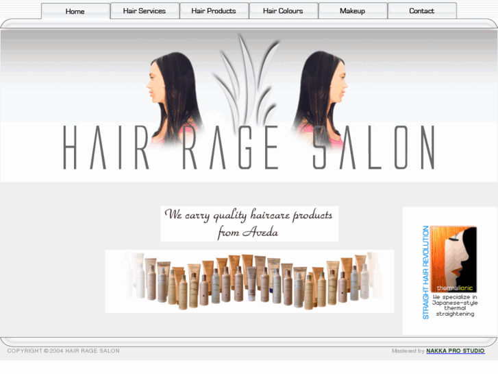 www.hairragesalon.com