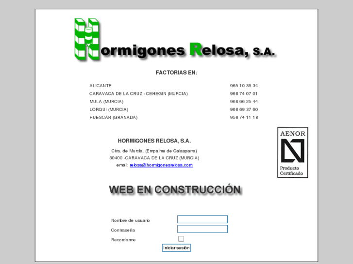 www.hormigonesrelosa.com