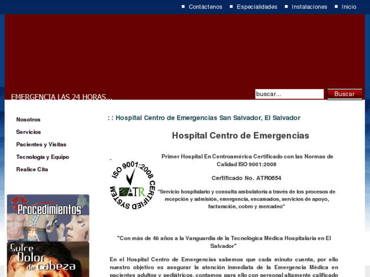 www.hospitalcentrodeemergencias.com