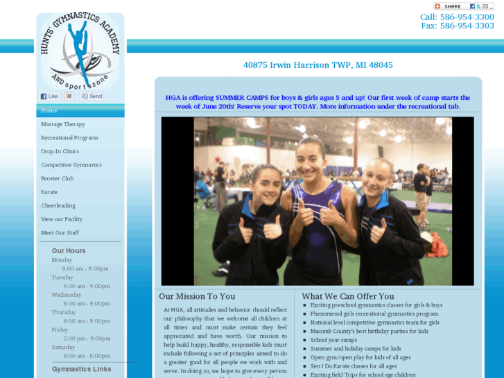 www.huntsgymnasticsacademy.com