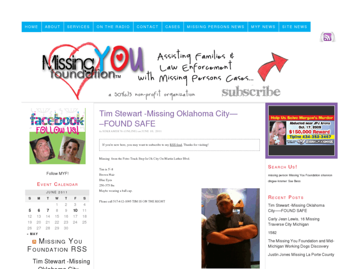 www.missingyouorg.com