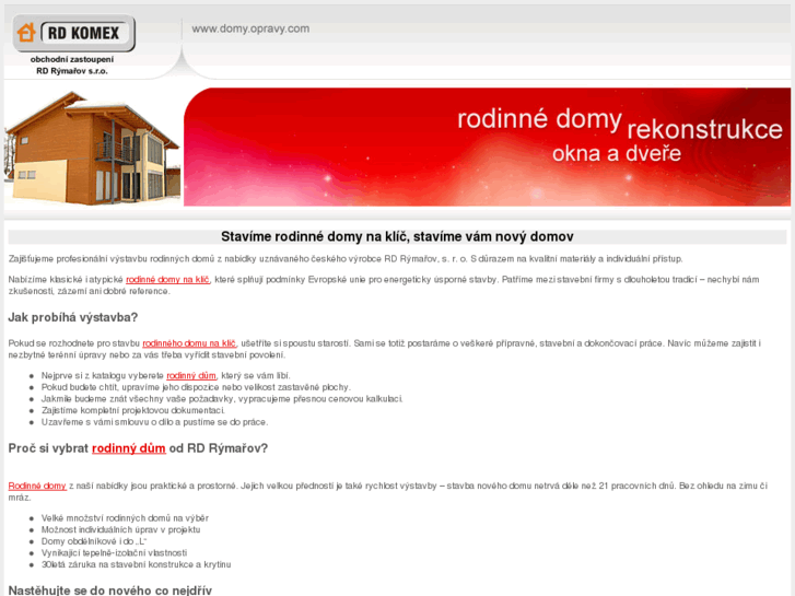 www.rodinne-domy-na-klic.net