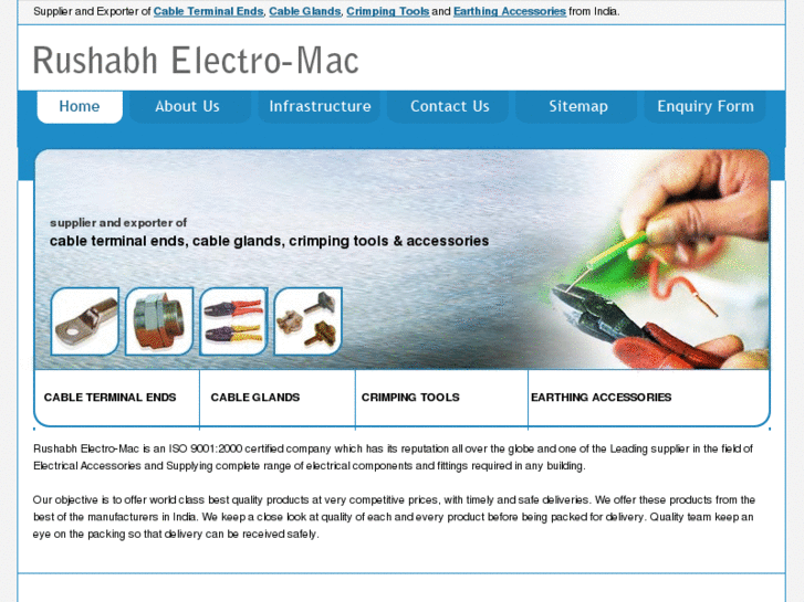 www.rushabhelectro.com