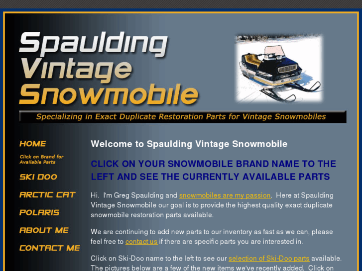 www.spauldingvintagesnowmobile.com