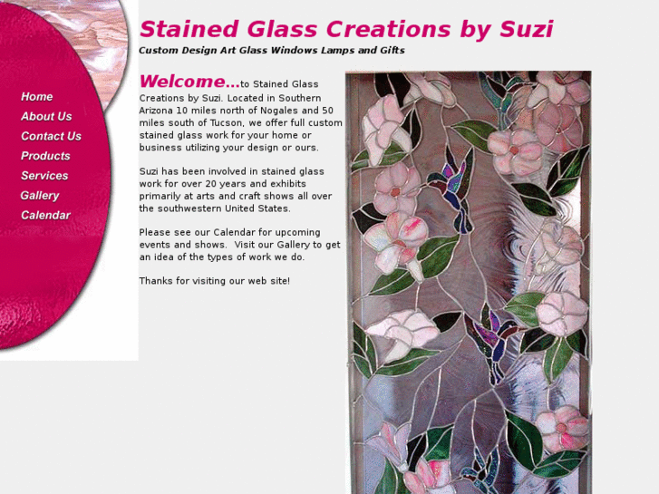 www.stainedglassbysuzi.com