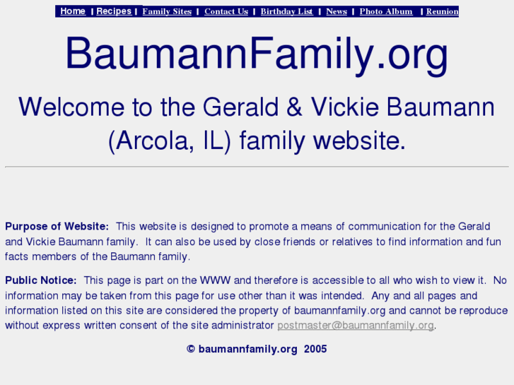 www.baumannfamily.org