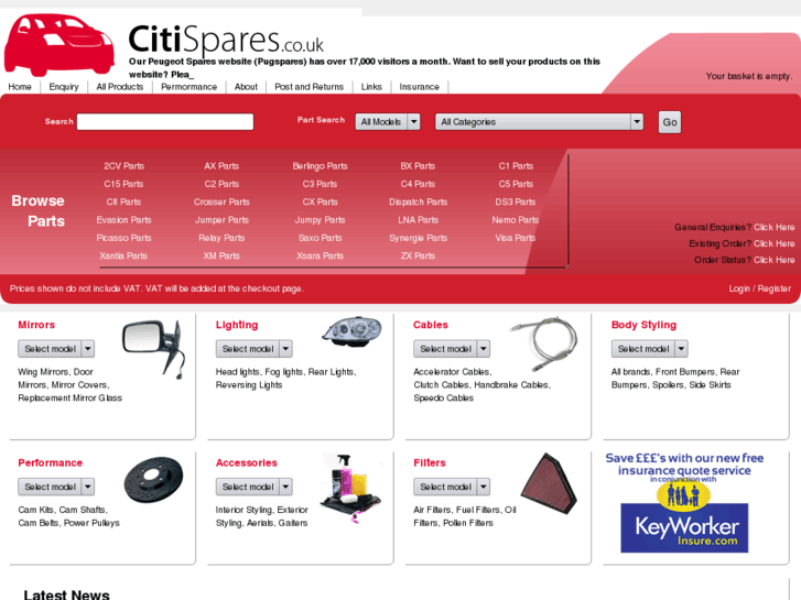 www.citispares.com