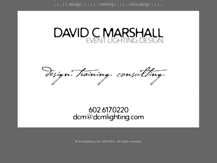 www.davidchristophermarshall.com