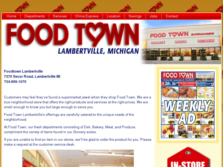 www.foodtownlambertville.com