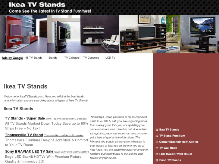 www.ikeatvstands.com