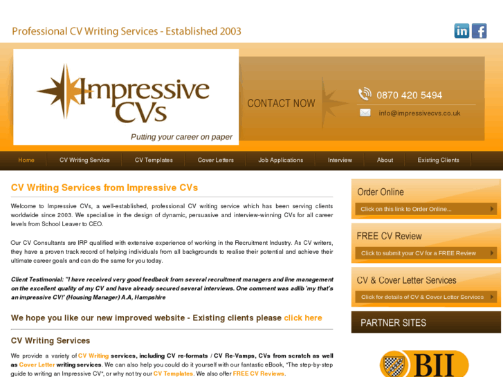 www.impressivecvs.co.uk