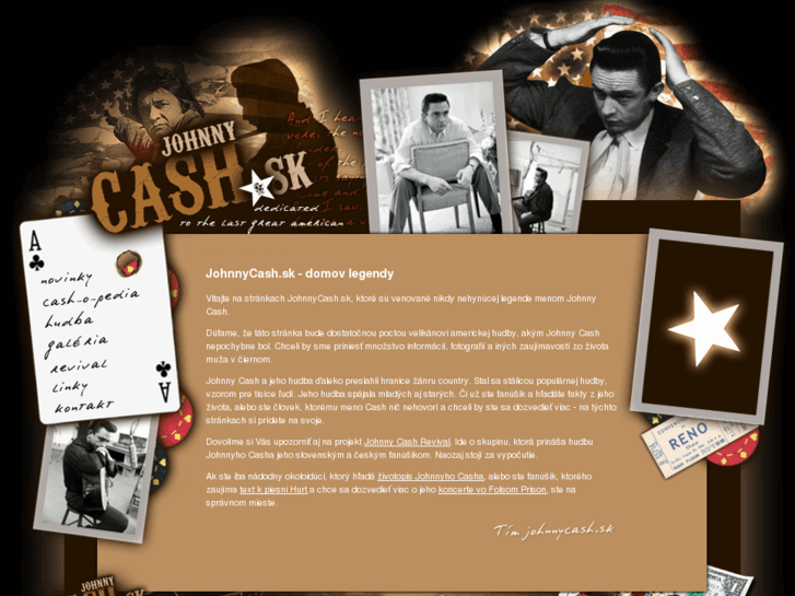 www.johnnycash.sk