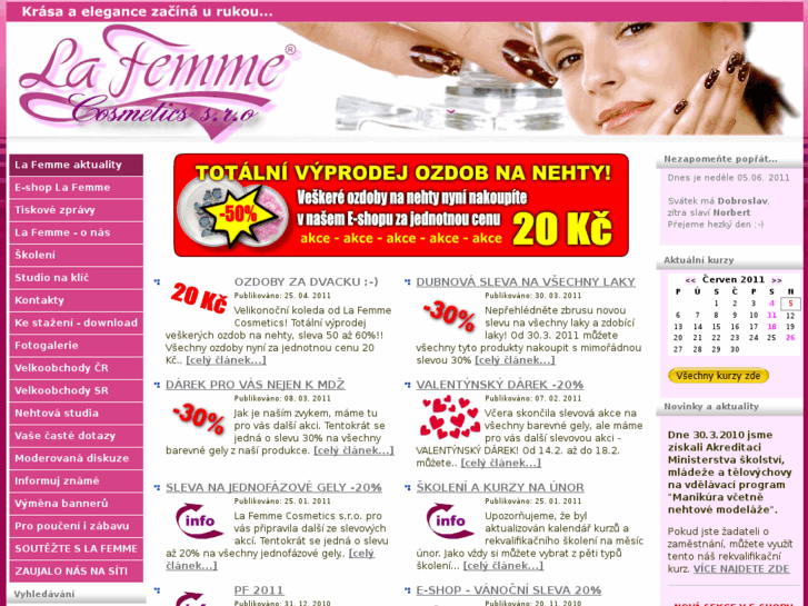 www.lafemme.cz