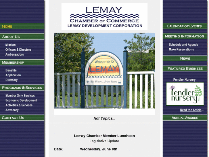 www.lemaychamber.com