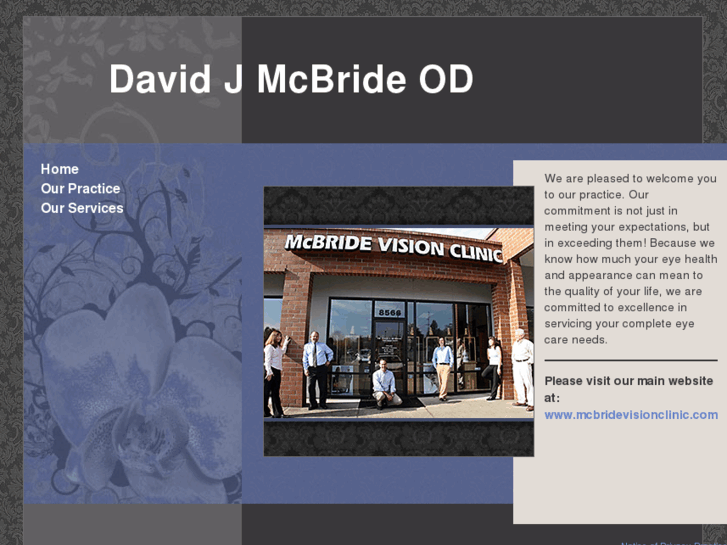 www.mcbridevisionclinic.net