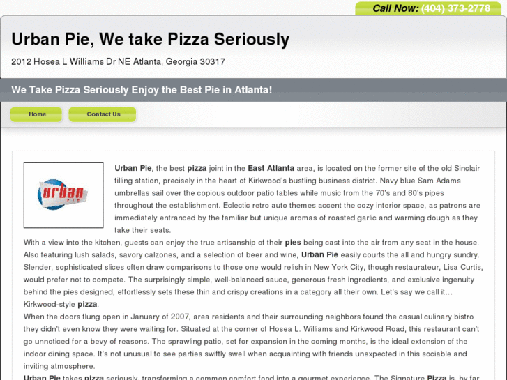 www.pizzarestaurantatlanta.com