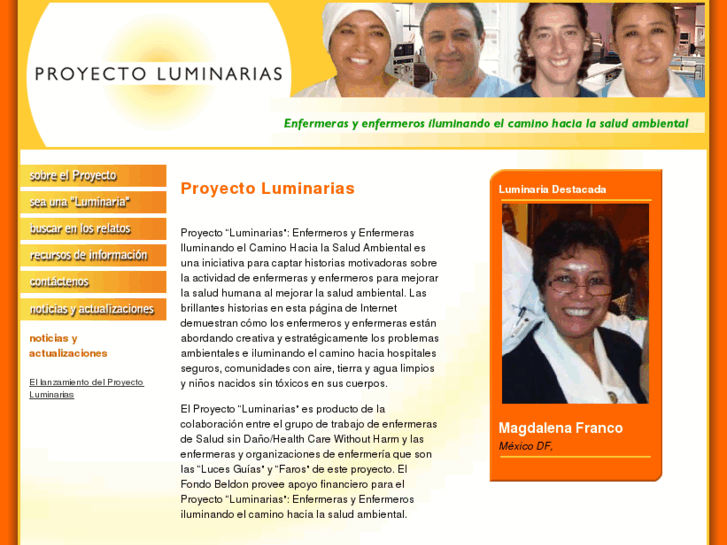 www.proyectoluminaria.org