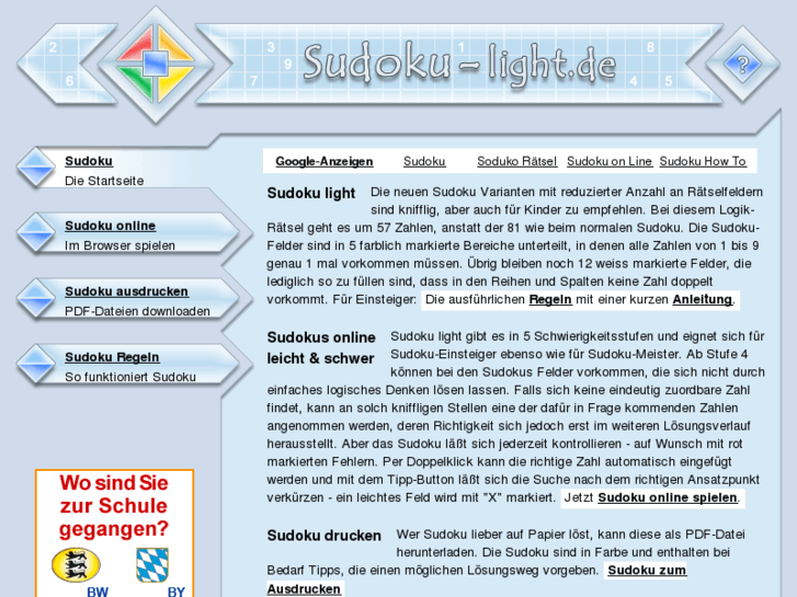 www.sudoku-light.de