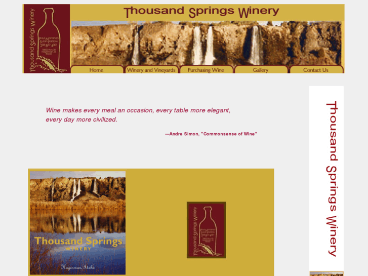 www.thousandspringswinery.com