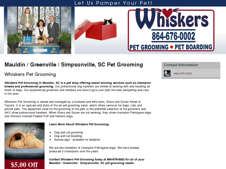 www.whiskerspetgrooming.com