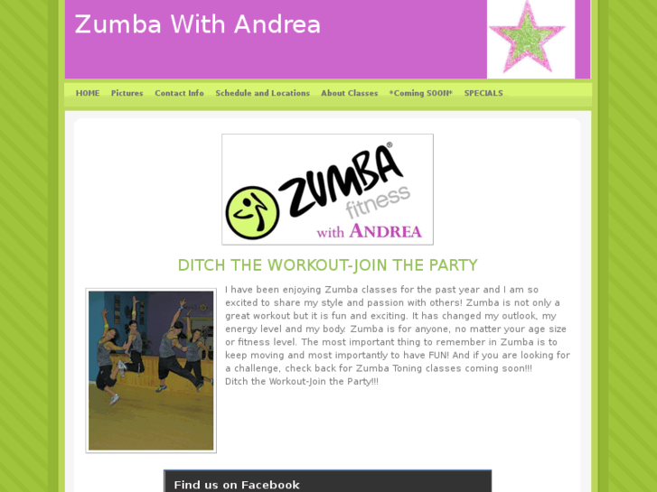 www.zumbawithandrea.info
