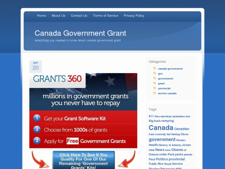 www.canadagovernmentgrant.info